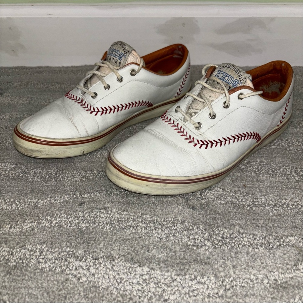 Vintage 1992 Keds Women’s Championship Series Baseball Sneakers White Size 8 - Picture 2 of 7